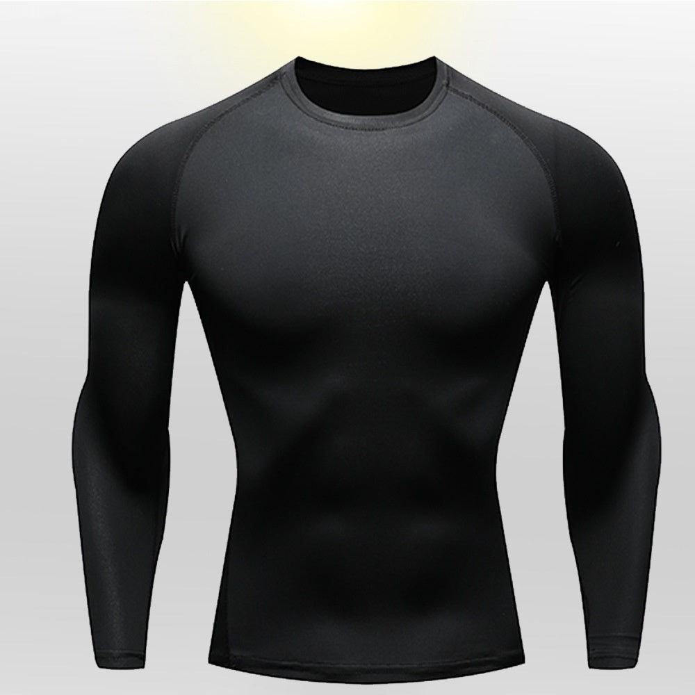 Men's Quick-drying High Elastic Sports Short Sleeve Long Sleeve