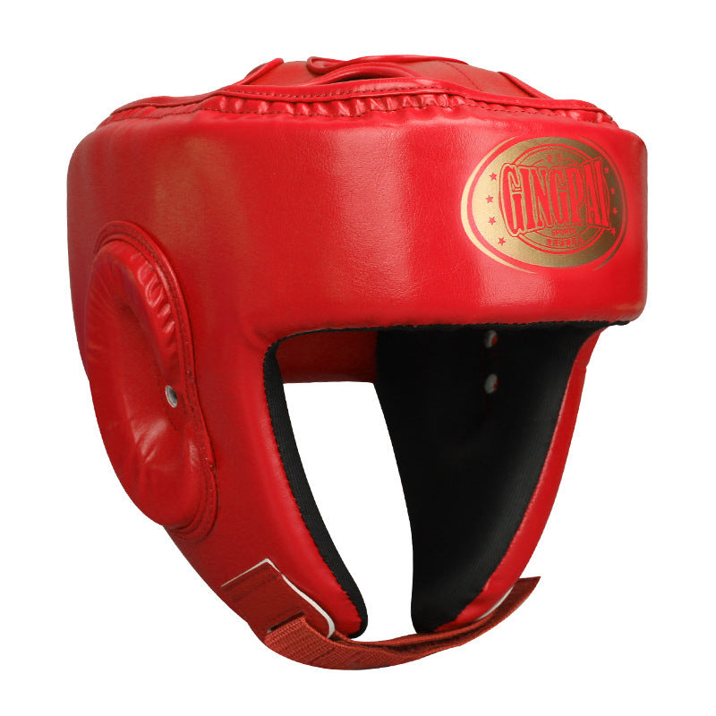 Casco da boxe completamente chiuso con protezione della mascella per il combattimento libero