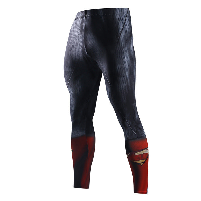 Sports Tights High Stretch Men's Basketball Running Fitness Pants