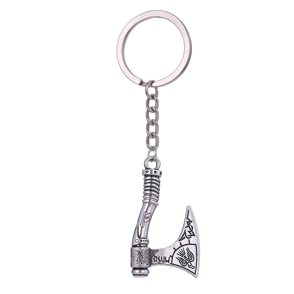 America Southeast Car Keychain Odin Axe