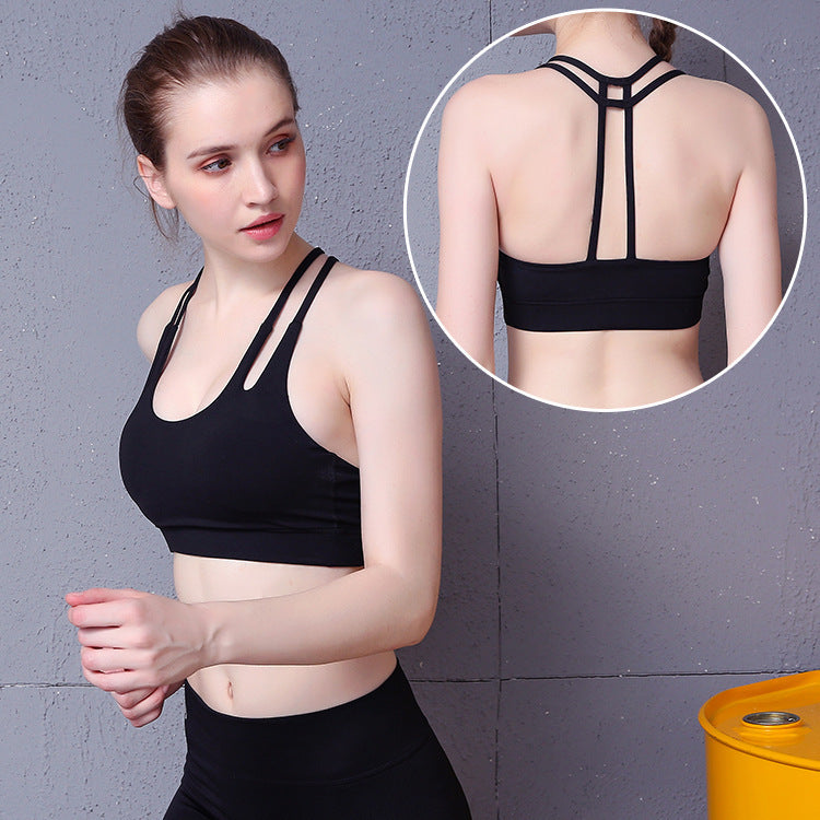 Reggiseno sportivo Beauty Back Running Yoga Abbigliamento traspirante Gilet da yoga