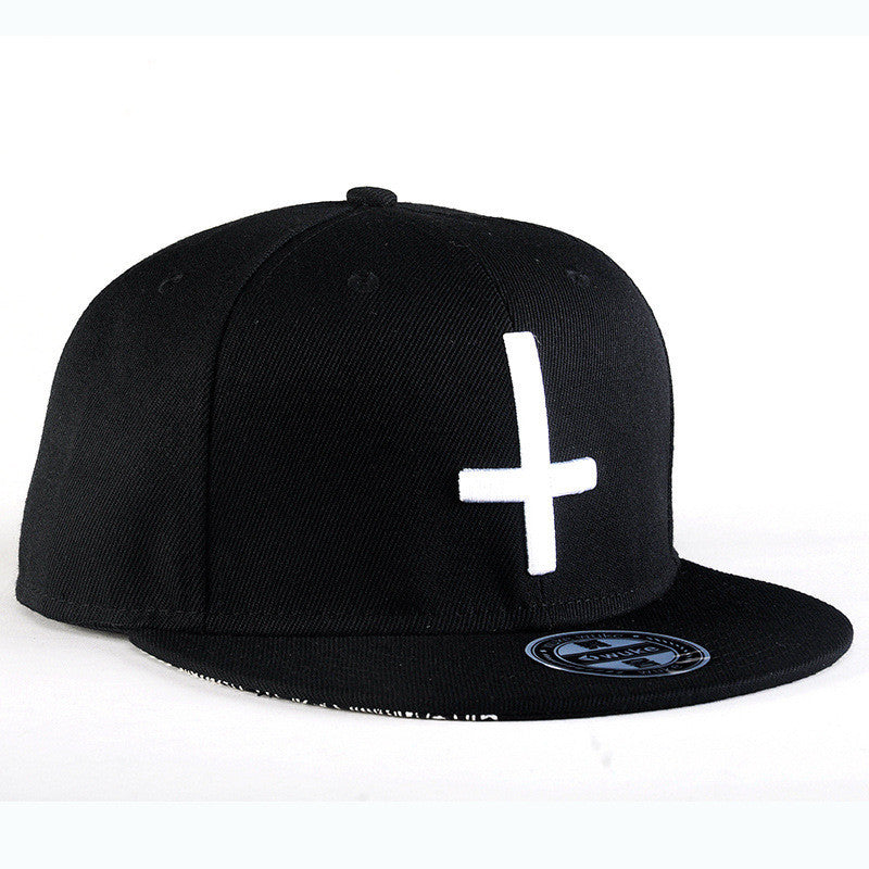 Trendy Street Dance Cross Embroidered Baseball