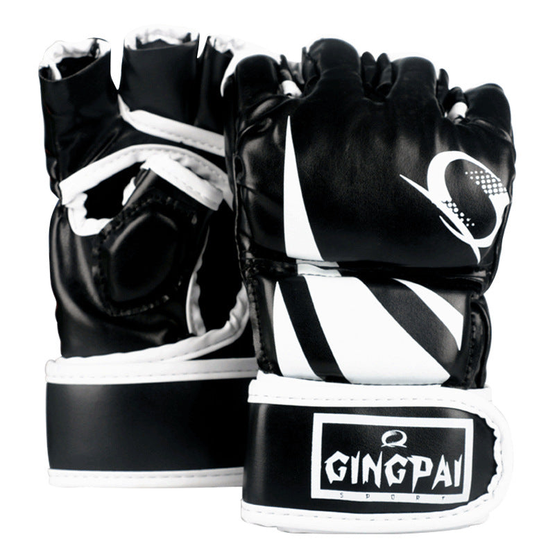 Guanti da boxe Sanda Fighting Guanti da boxe MMA per allenamento di combattimento