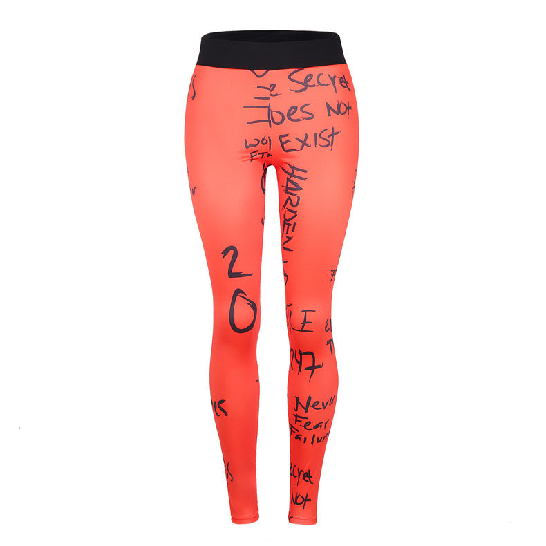 Nessun giorno libero! Leggings a vita alta