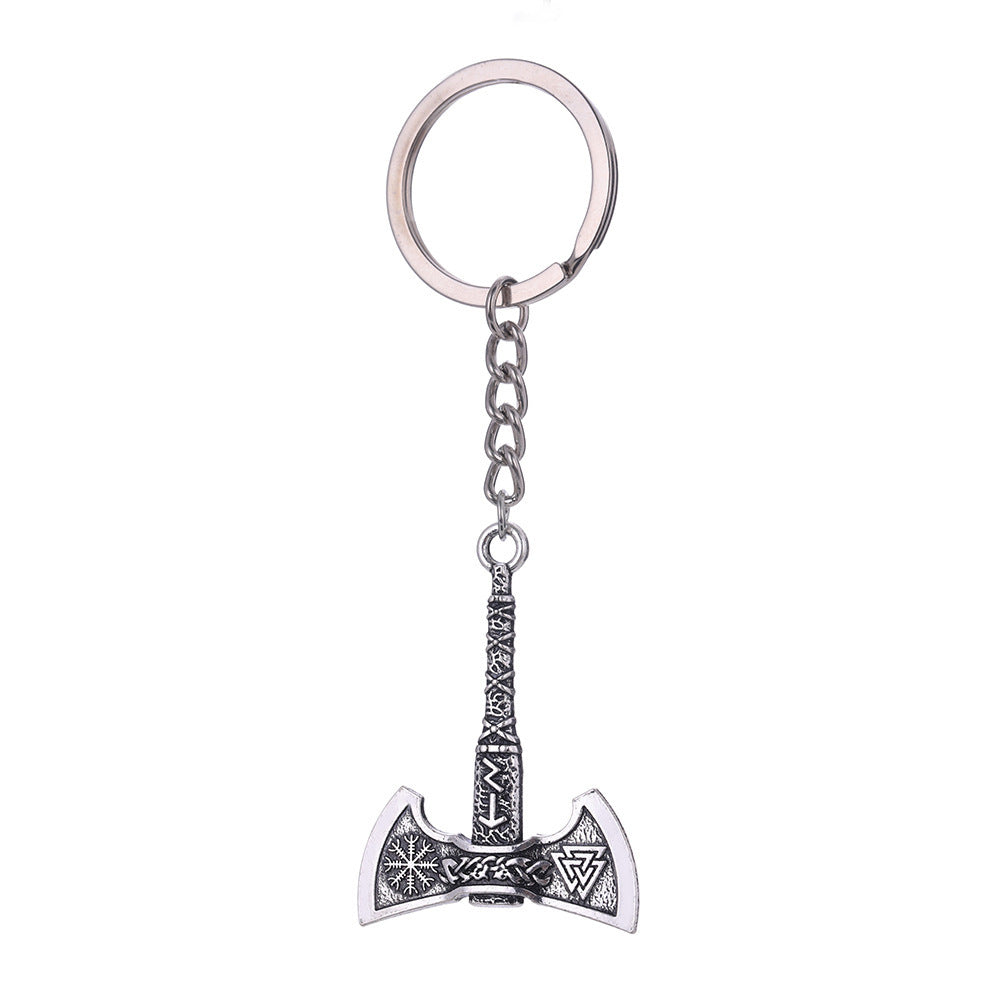 America Southeast Car Keychain Odin Axe