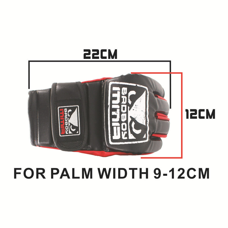 MMA adult half finger boxing gloves