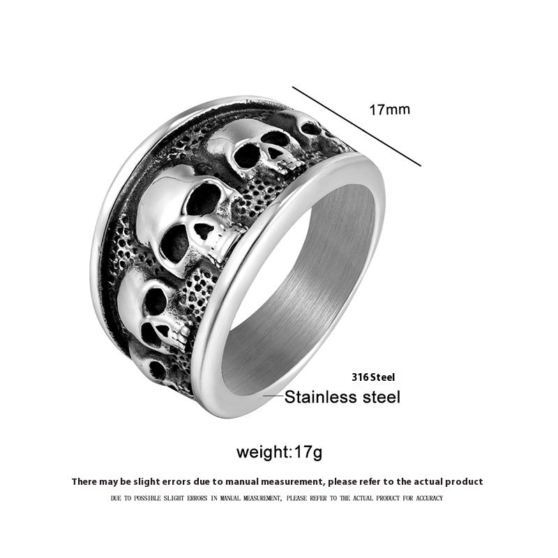 Men's Stainless Steel Ring Male