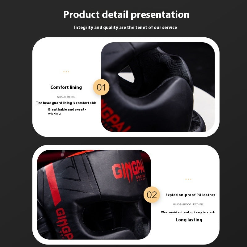 Boxing Helmet Sanda Taekwondo Children's Head Protection Protective Gear