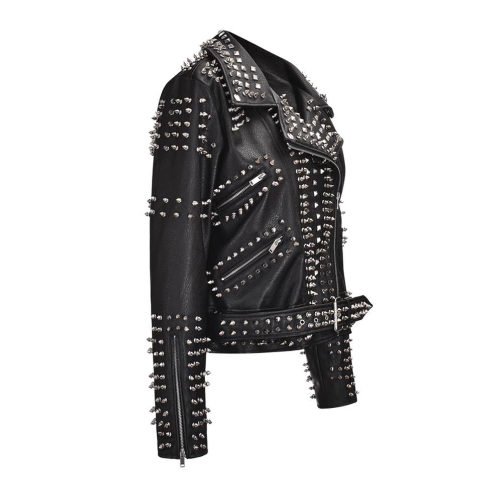 Rock Heavy Studs Stylish Punk Jacket