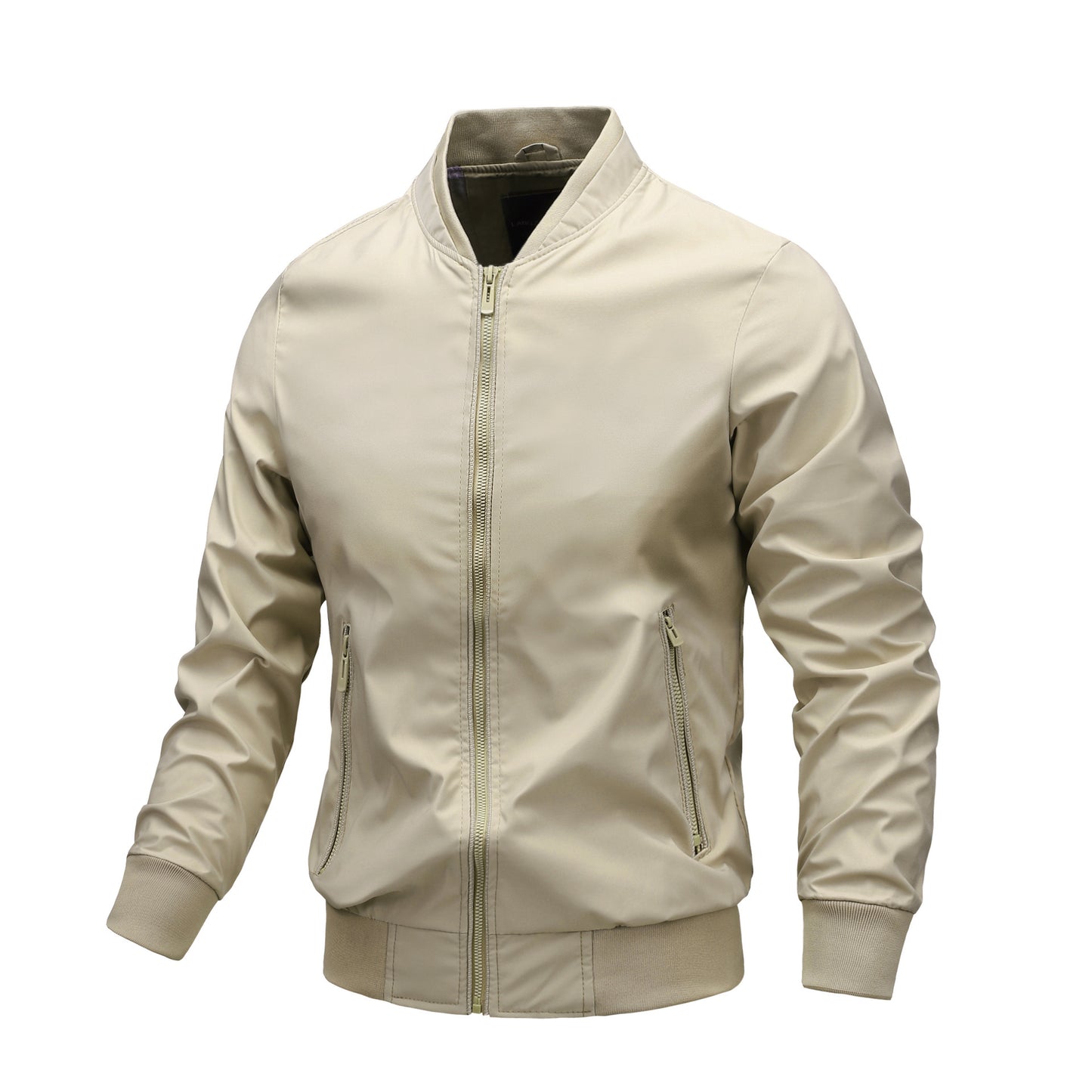 Solid Color Leisure Sports Youth Coat