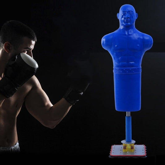 Rubber Boxing Dummy Silicone Man Sandbag Professional Training Tumbler Household