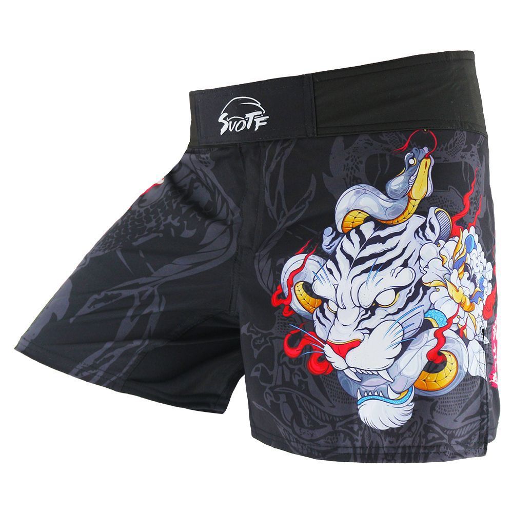 SUOTF Adult Men's Fighting Shorts MMA Mixed Martial Arts Sanda Boxing Martial Arts Fitness Sports