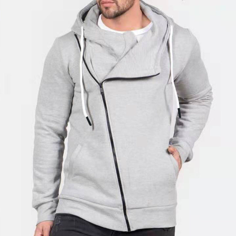 Fashionable And Fashionable Fleece Patchwork Men's Hoodie