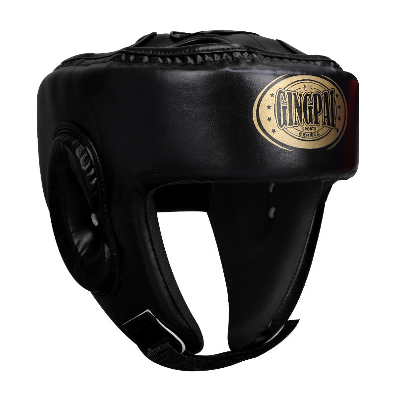 Casco da boxe completamente chiuso con protezione della mascella per il combattimento libero