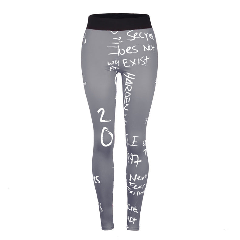 Nessun giorno libero! Leggings a vita alta