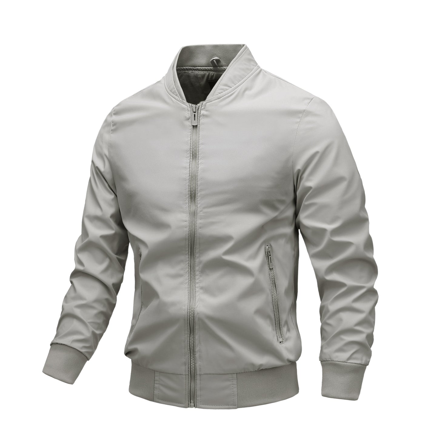 Solid Color Leisure Sports Youth Coat