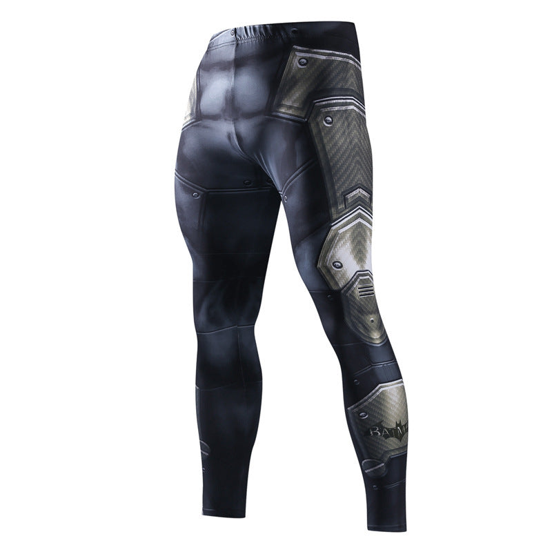 Sports Tights High Stretch Men's Basketball Running Fitness Pants