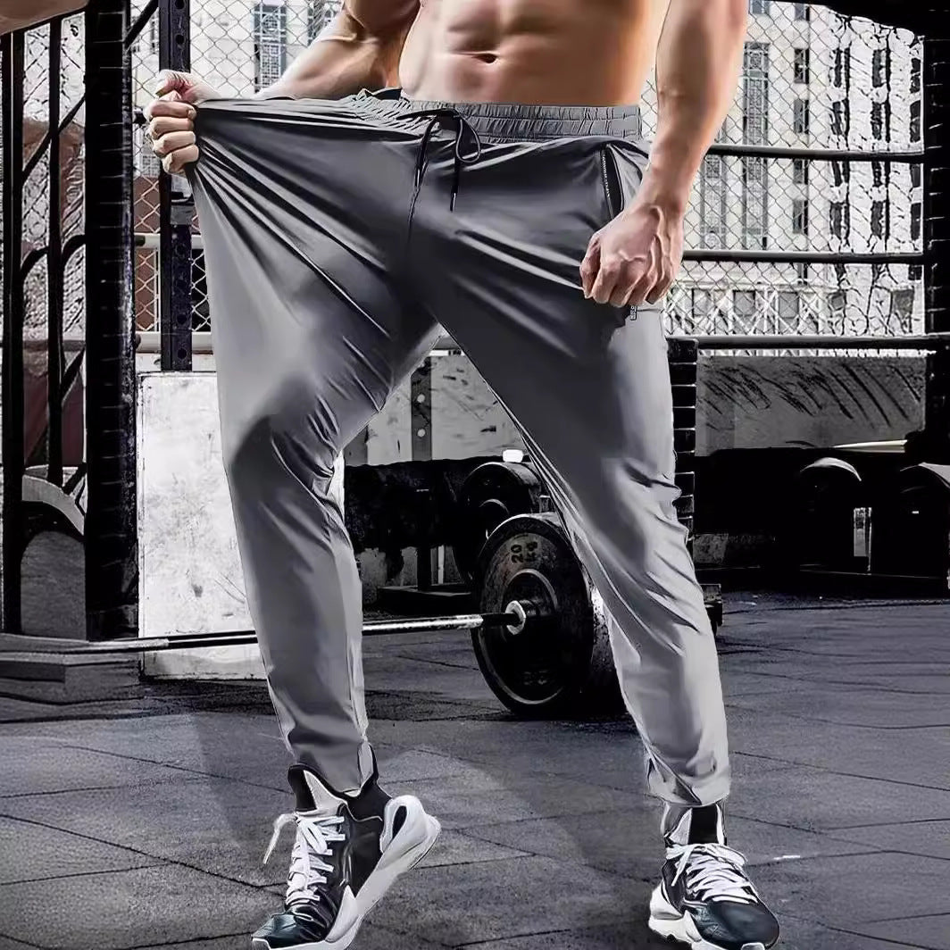 Pantaloni sportivi traspiranti leggeri Pantaloni elastici ad asciugatura rapida