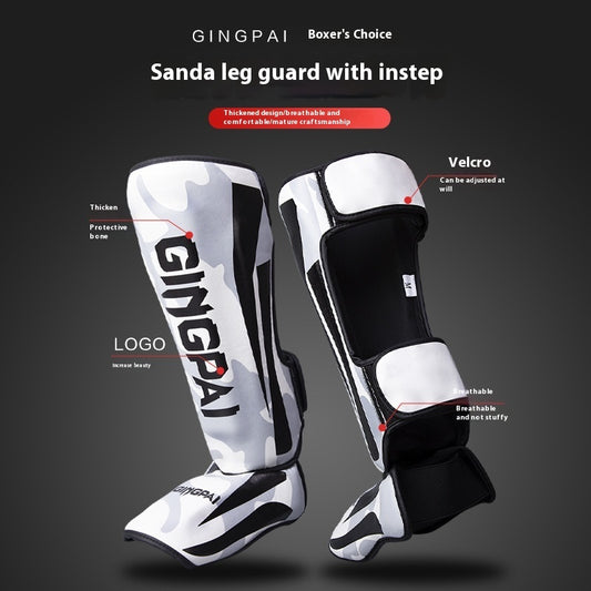 Sanda Shin & Instep Guard Thickened Protective Gear