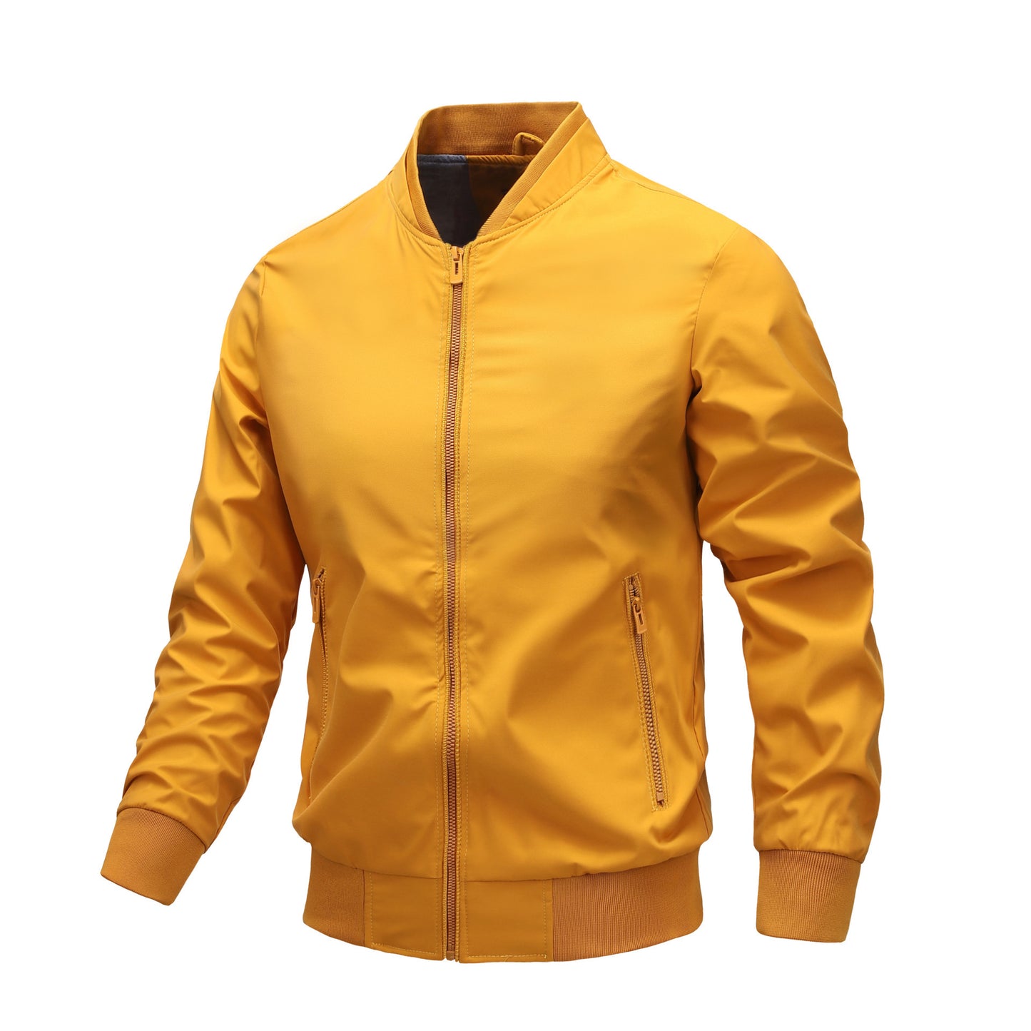 Solid Color Leisure Sports Youth Coat