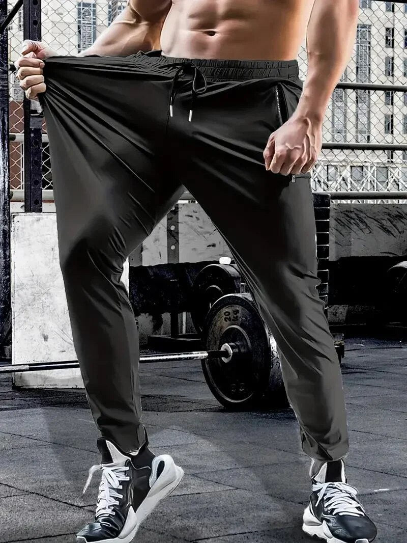 Pantaloni sportivi traspiranti leggeri Pantaloni elastici ad asciugatura rapida