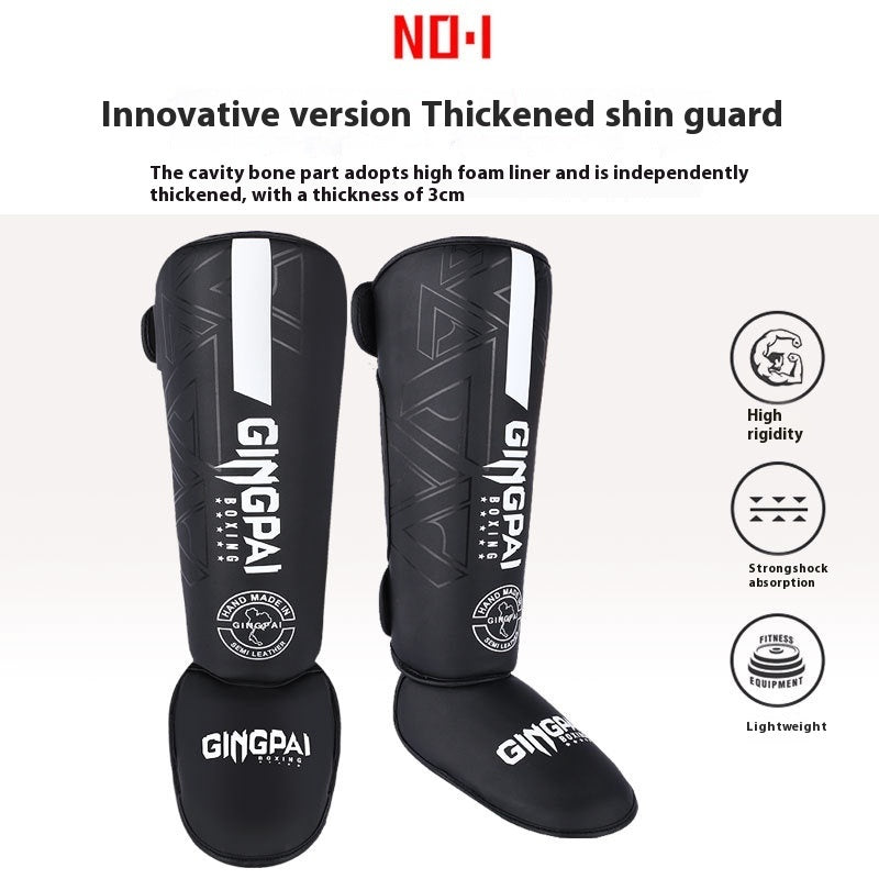 Sanda Free Fight Even Protective Gear Ankle Support Shin Guard