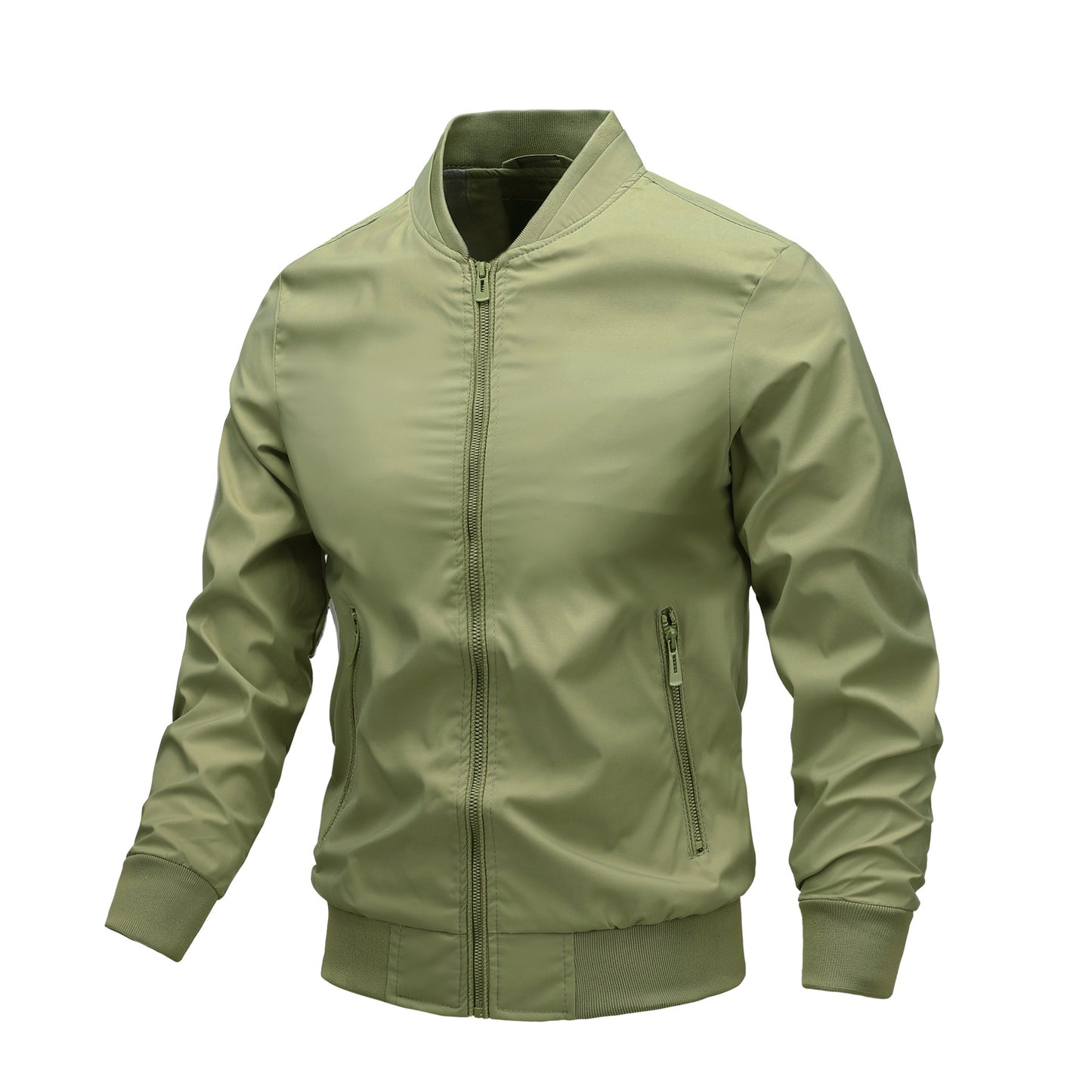 Solid Color Leisure Sports Youth Coat