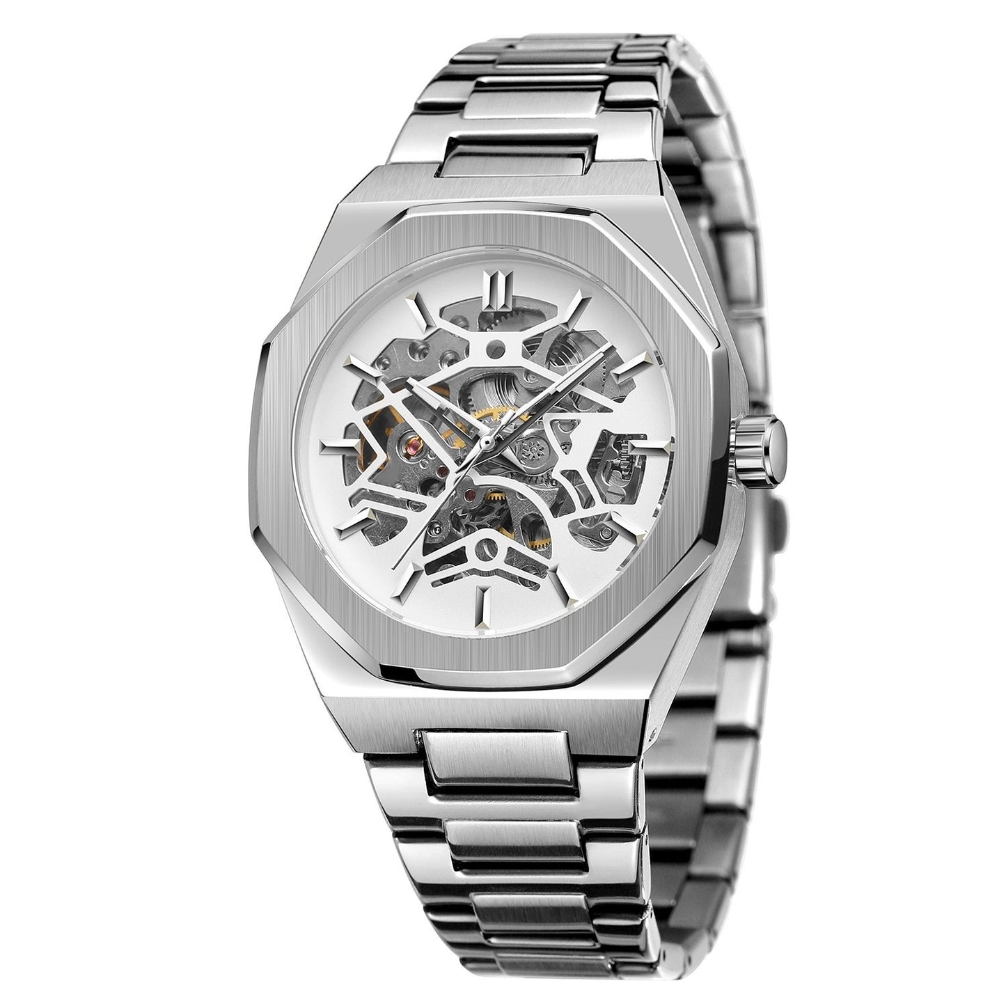 Men's Hollowed Fashion Casual Automatic Mechanical Watch