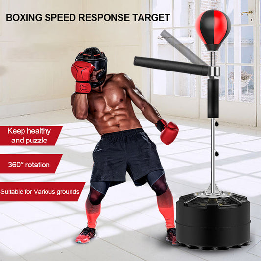 Boxe Ball Reaction Target Spinning Vertical Trainer